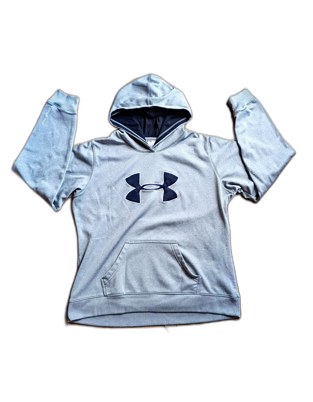 Under Armour Gray Logo Hoodie XL